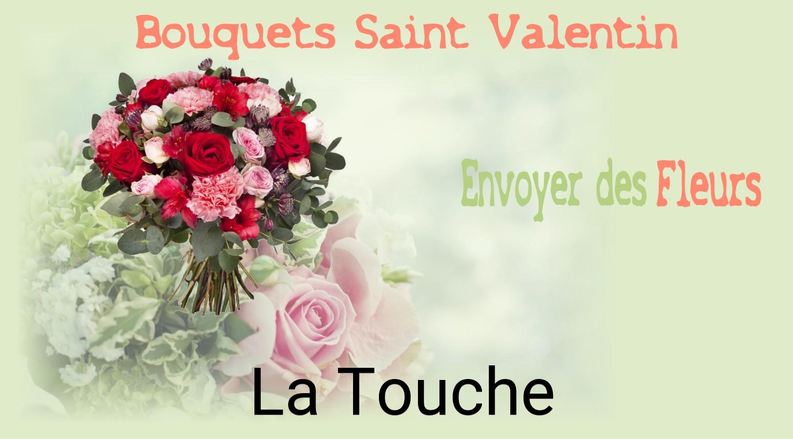Roses de Saint-Valentin livrées à La Touche
